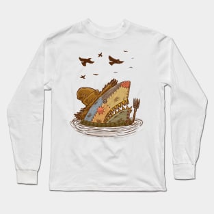 The Scarecrow Shark Long Sleeve T-Shirt